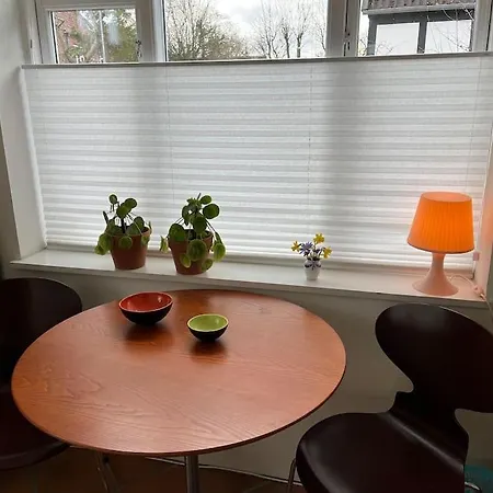 Lejlighed Skonne Vaerelser Med Adgang Til Pejsestue Og Have *